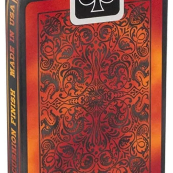 PLAYING CARDS NEW BICYCLE FIRE ELEMENT GAMES GAME BEACH POOL BBQ CAMPING GAMES - Picture 2 of 6